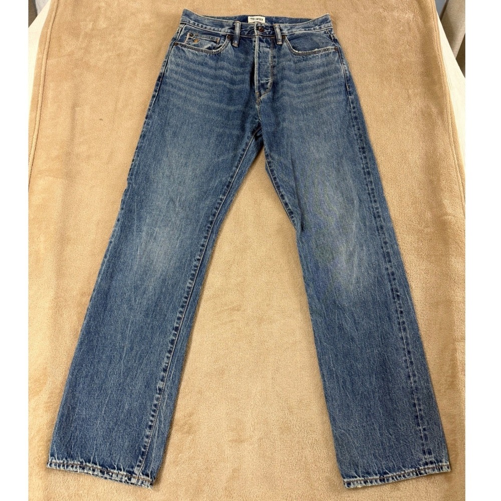 Todd Snyder Selvedge Denim Classic Fit Mens 28(30)x32 Blue Button Fly EUC